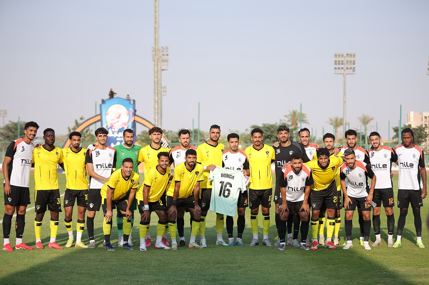 لاعبو الزمالك ودجلة يدعمون بونجا